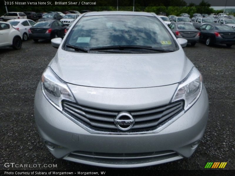 Brilliant Silver / Charcoal 2016 Nissan Versa Note SV