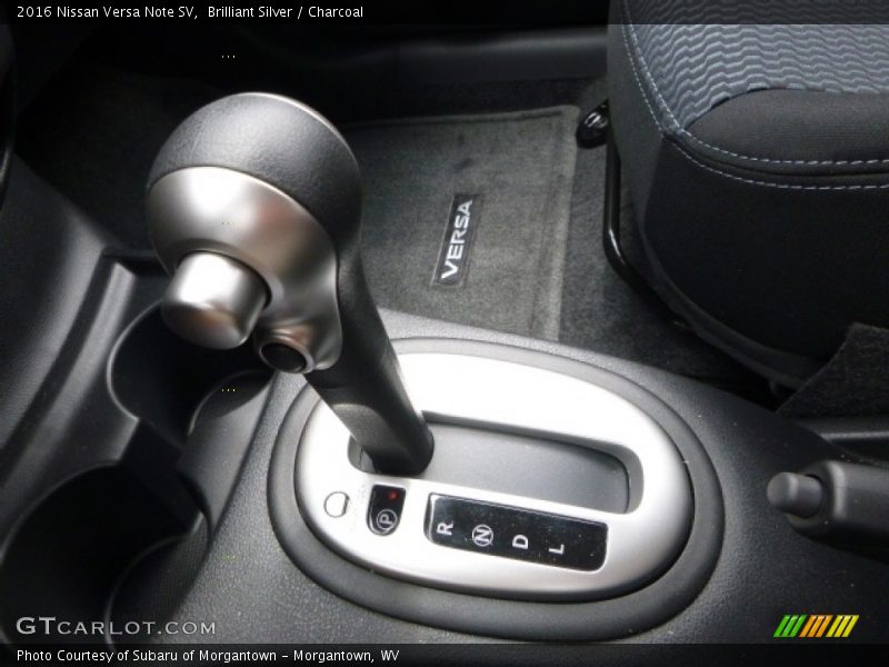 Brilliant Silver / Charcoal 2016 Nissan Versa Note SV