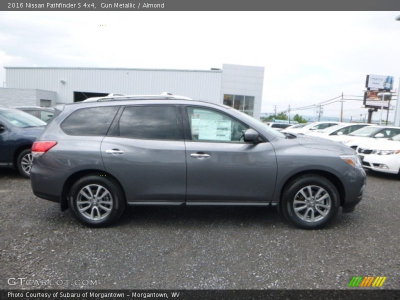 Gun Metallic / Almond 2016 Nissan Pathfinder S 4x4