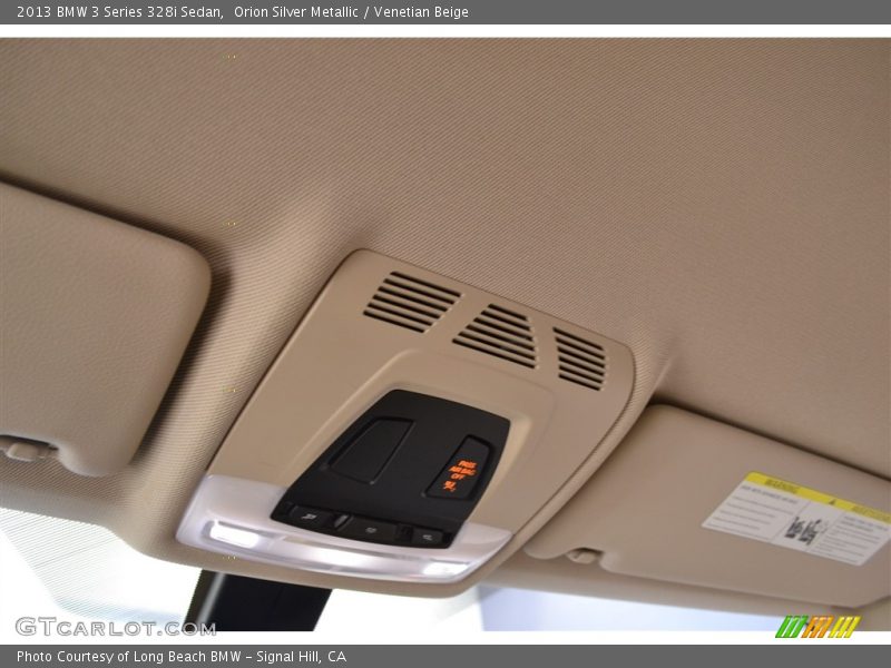 Orion Silver Metallic / Venetian Beige 2013 BMW 3 Series 328i Sedan