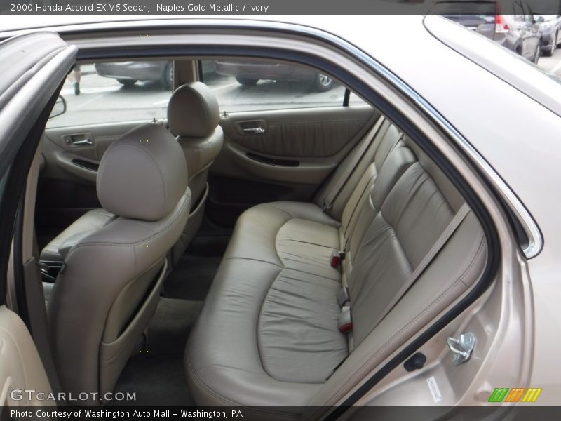 Naples Gold Metallic / Ivory 2000 Honda Accord EX V6 Sedan