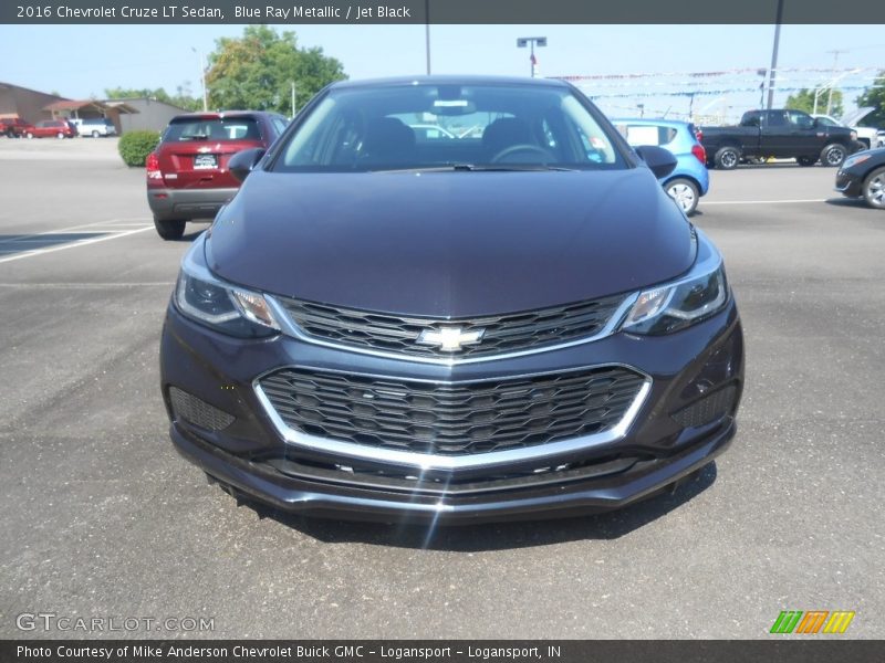 Blue Ray Metallic / Jet Black 2016 Chevrolet Cruze LT Sedan