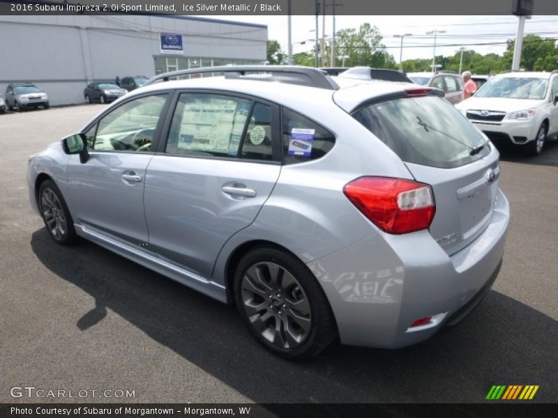Ice Silver Metallic / Black 2016 Subaru Impreza 2.0i Sport Limited