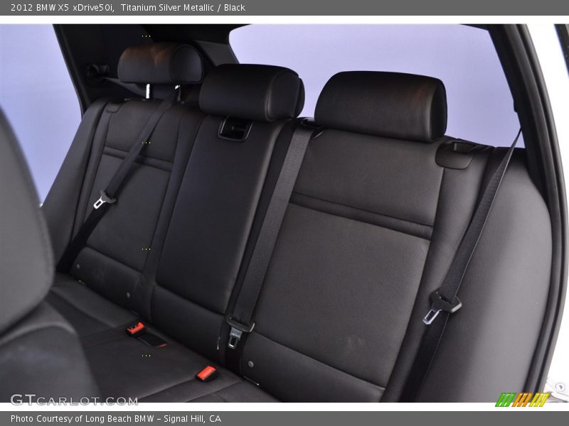 Titanium Silver Metallic / Black 2012 BMW X5 xDrive50i