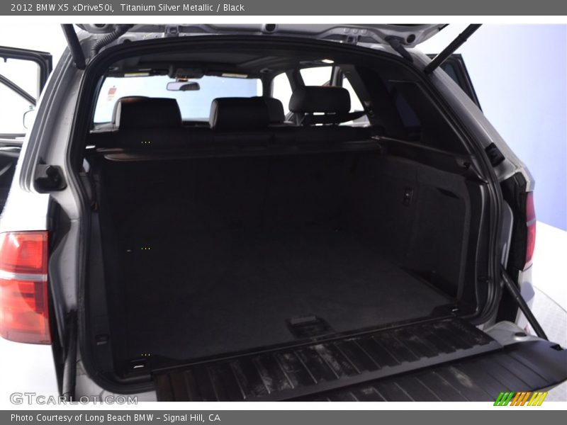 Titanium Silver Metallic / Black 2012 BMW X5 xDrive50i