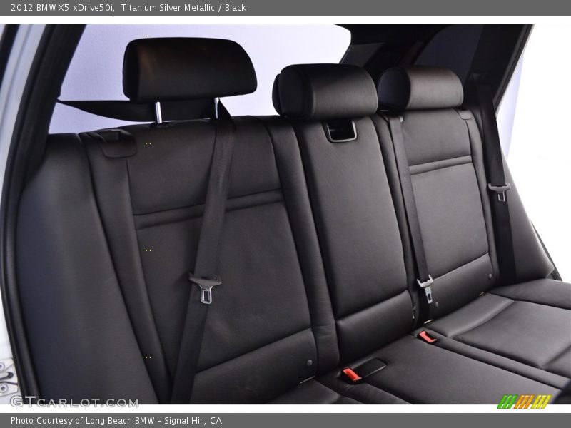 Titanium Silver Metallic / Black 2012 BMW X5 xDrive50i