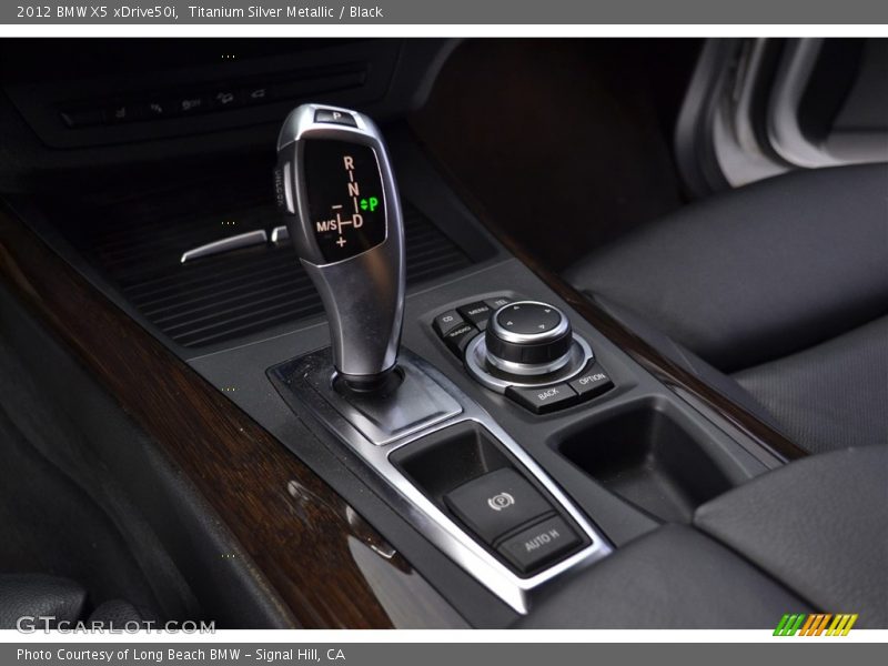 Titanium Silver Metallic / Black 2012 BMW X5 xDrive50i