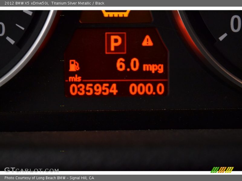 Titanium Silver Metallic / Black 2012 BMW X5 xDrive50i
