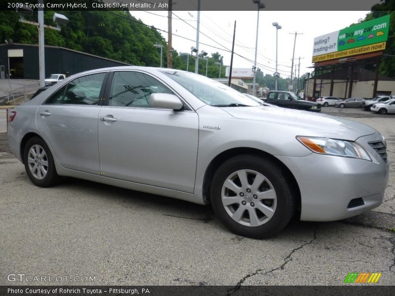Classic Silver Metallic / Ash 2009 Toyota Camry Hybrid