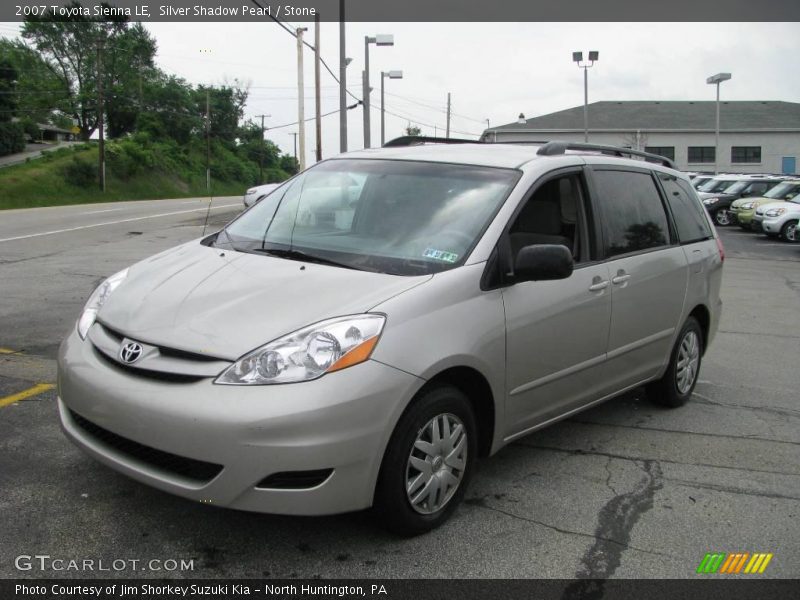 Silver Shadow Pearl / Stone 2007 Toyota Sienna LE