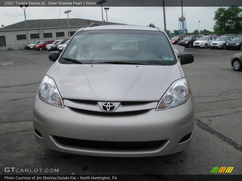Silver Shadow Pearl / Stone 2007 Toyota Sienna LE