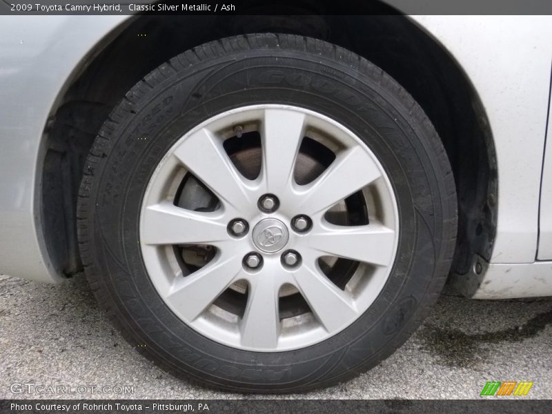Classic Silver Metallic / Ash 2009 Toyota Camry Hybrid