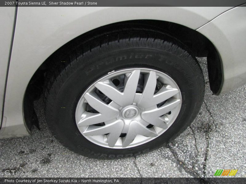 Silver Shadow Pearl / Stone 2007 Toyota Sienna LE