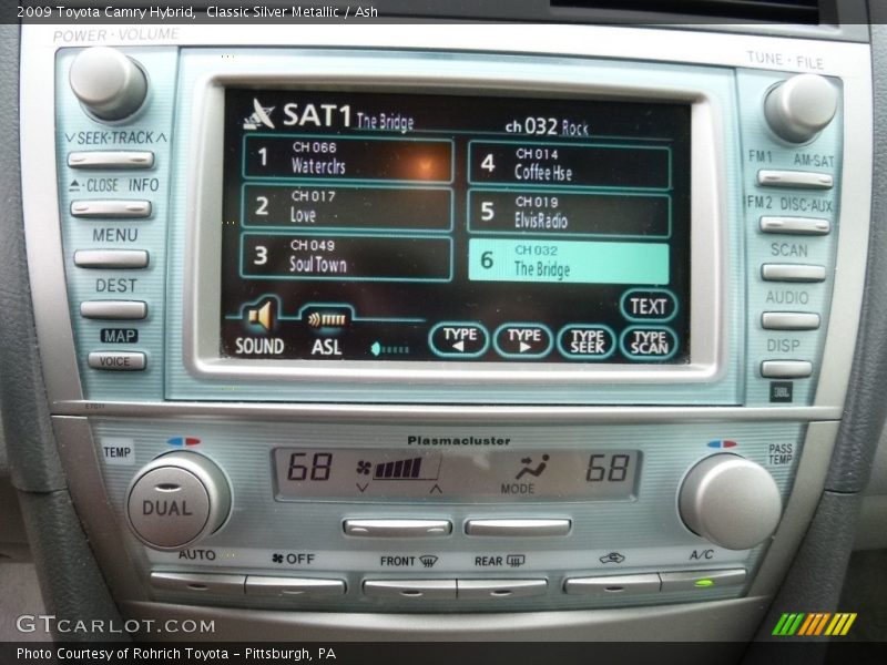 Classic Silver Metallic / Ash 2009 Toyota Camry Hybrid