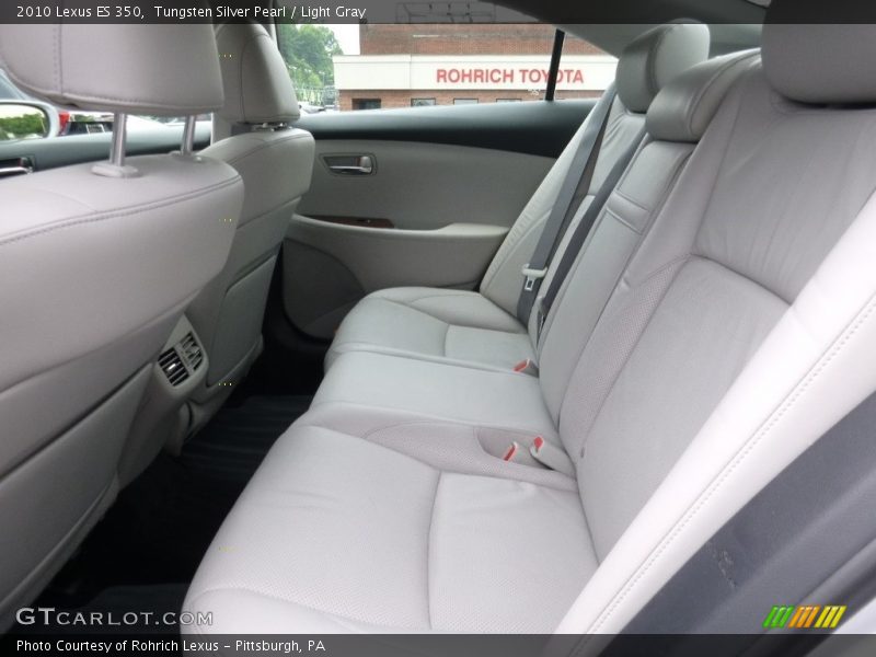Tungsten Silver Pearl / Light Gray 2010 Lexus ES 350