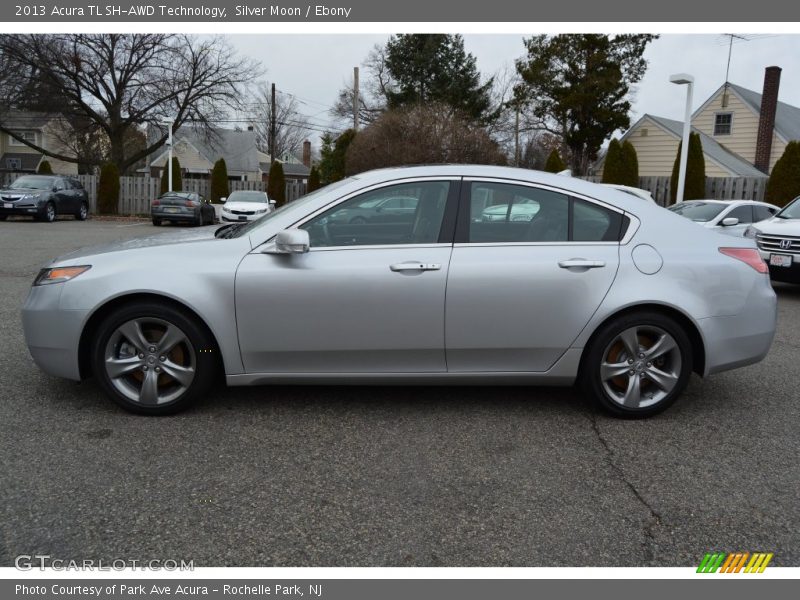 Silver Moon / Ebony 2013 Acura TL SH-AWD Technology