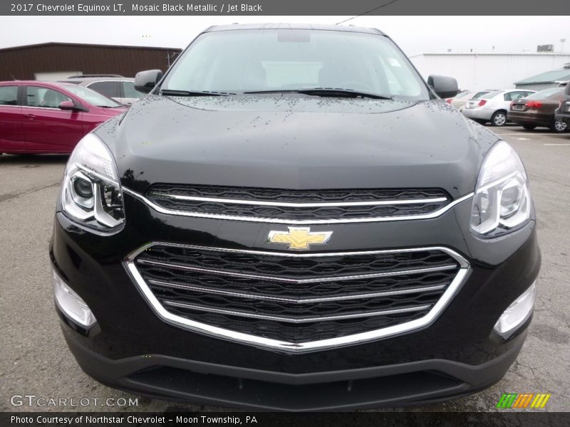 Mosaic Black Metallic / Jet Black 2017 Chevrolet Equinox LT