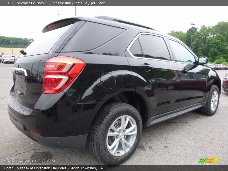 Mosaic Black Metallic / Jet Black 2017 Chevrolet Equinox LT