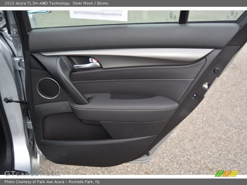 Silver Moon / Ebony 2013 Acura TL SH-AWD Technology