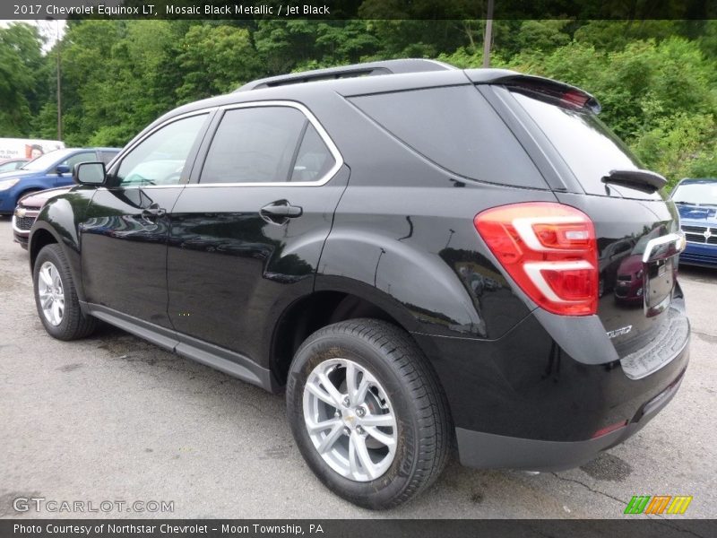 Mosaic Black Metallic / Jet Black 2017 Chevrolet Equinox LT