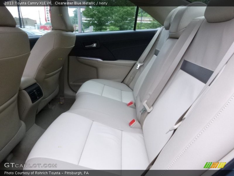 Clearwater Blue Metallic / Ivory 2013 Toyota Camry XLE V6