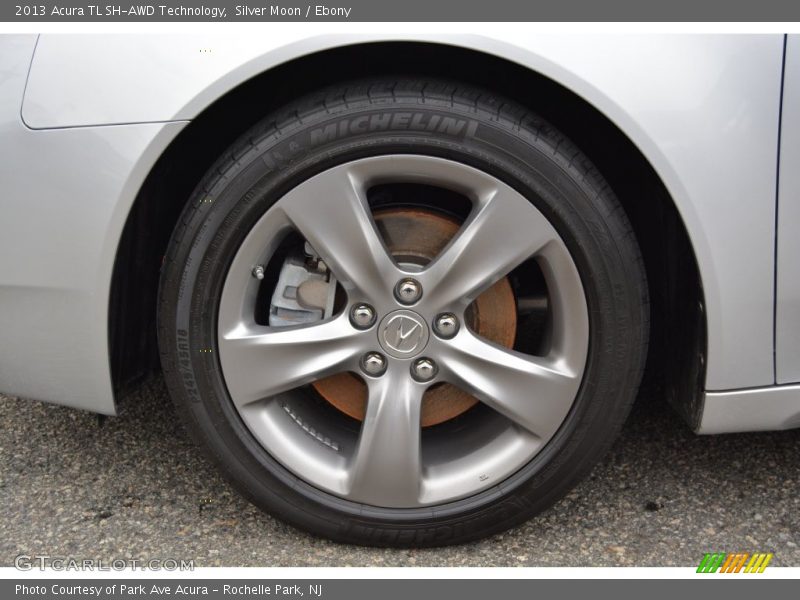 Silver Moon / Ebony 2013 Acura TL SH-AWD Technology