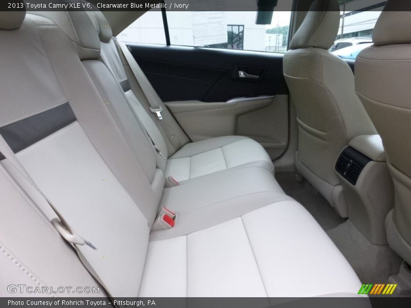 Clearwater Blue Metallic / Ivory 2013 Toyota Camry XLE V6