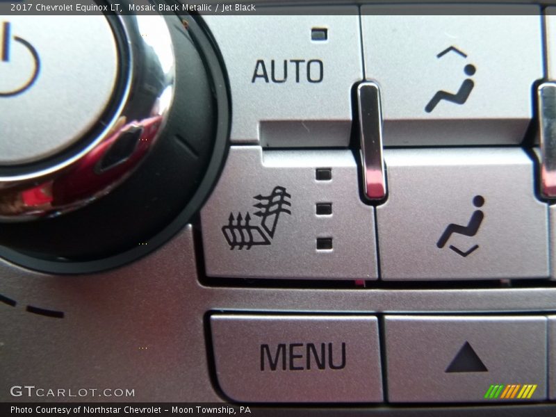 Mosaic Black Metallic / Jet Black 2017 Chevrolet Equinox LT