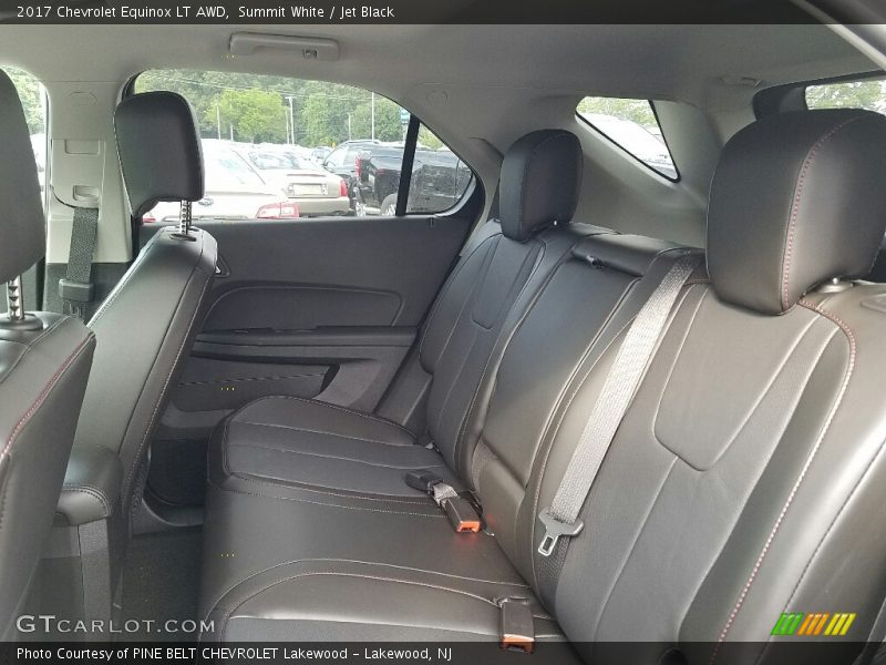 Summit White / Jet Black 2017 Chevrolet Equinox LT AWD
