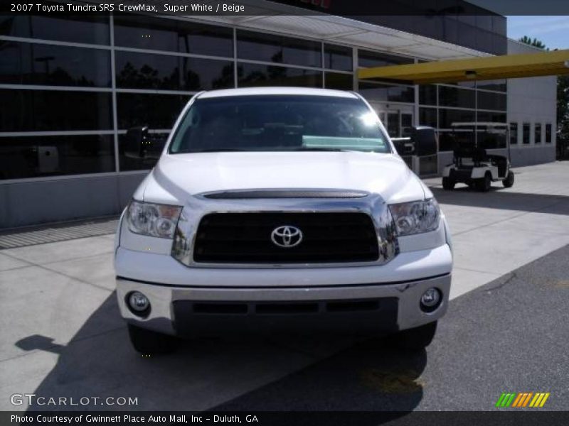 Super White / Beige 2007 Toyota Tundra SR5 CrewMax