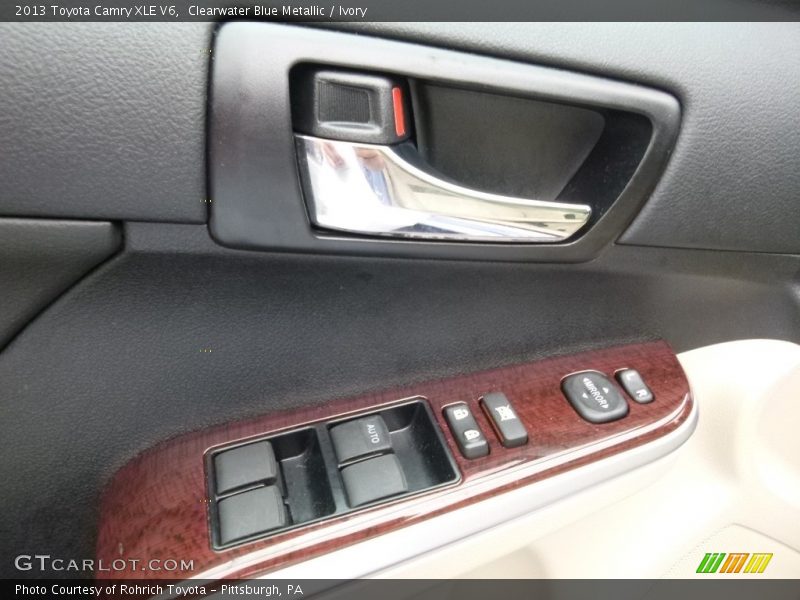 Clearwater Blue Metallic / Ivory 2013 Toyota Camry XLE V6