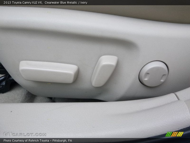Clearwater Blue Metallic / Ivory 2013 Toyota Camry XLE V6