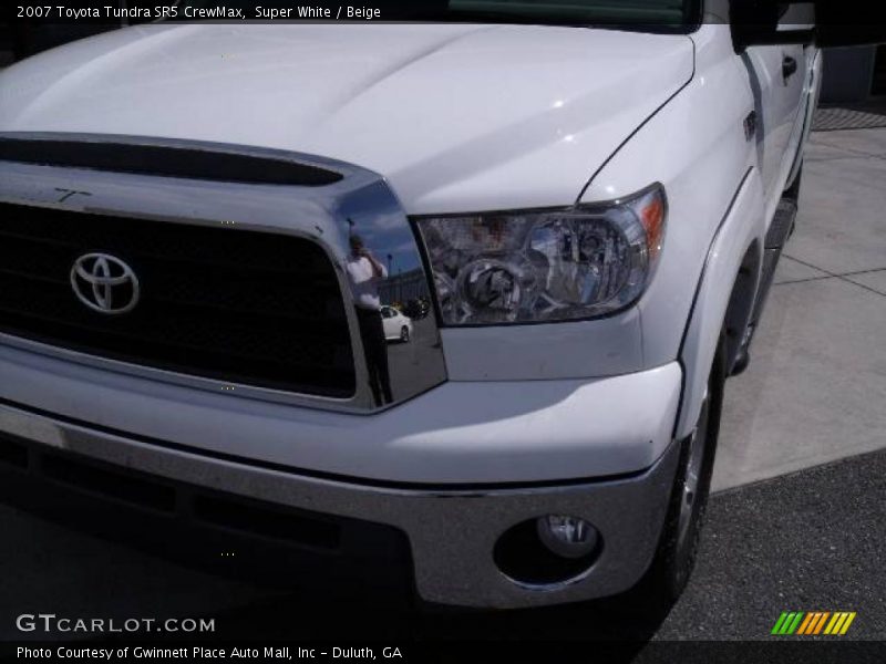 Super White / Beige 2007 Toyota Tundra SR5 CrewMax