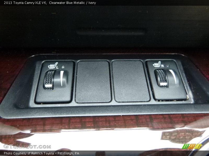 Clearwater Blue Metallic / Ivory 2013 Toyota Camry XLE V6