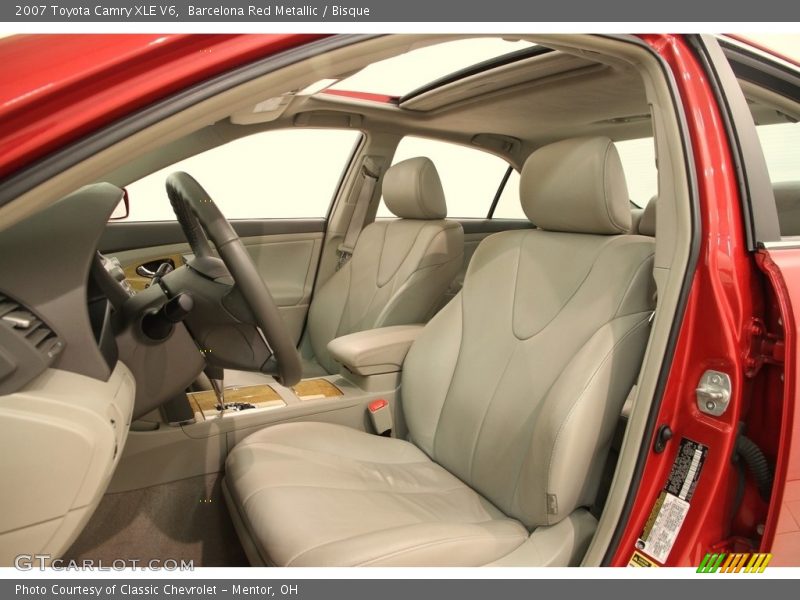 Barcelona Red Metallic / Bisque 2007 Toyota Camry XLE V6