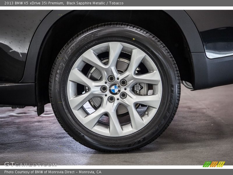 Black Sapphire Metallic / Tobacco 2013 BMW X5 xDrive 35i Premium