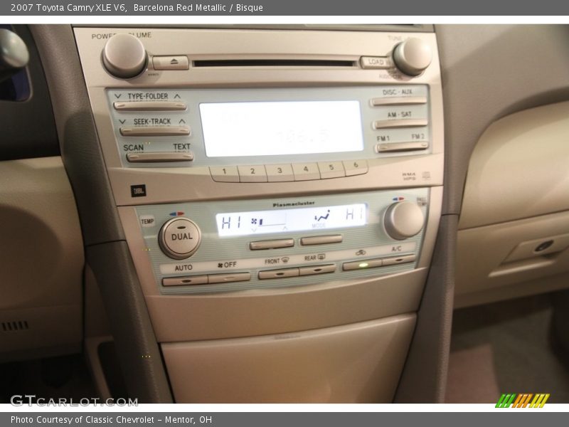 Barcelona Red Metallic / Bisque 2007 Toyota Camry XLE V6