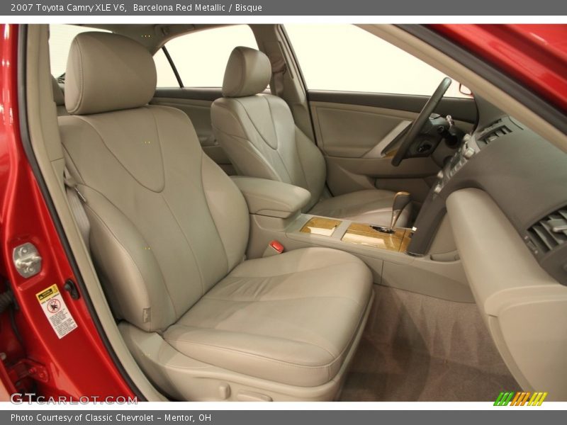 Barcelona Red Metallic / Bisque 2007 Toyota Camry XLE V6
