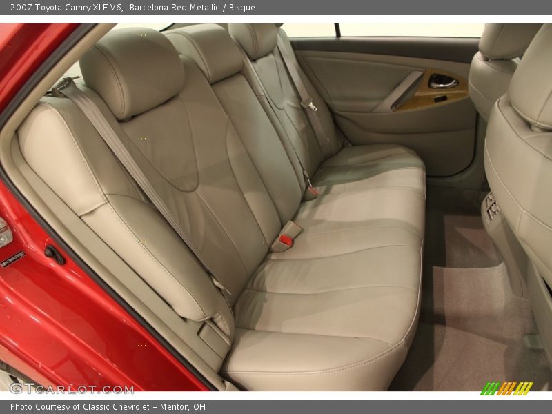 Barcelona Red Metallic / Bisque 2007 Toyota Camry XLE V6