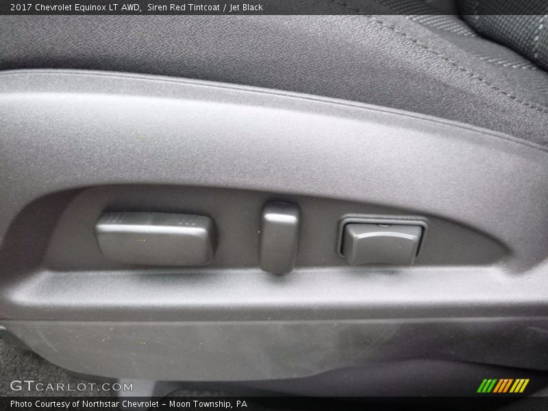 Siren Red Tintcoat / Jet Black 2017 Chevrolet Equinox LT AWD