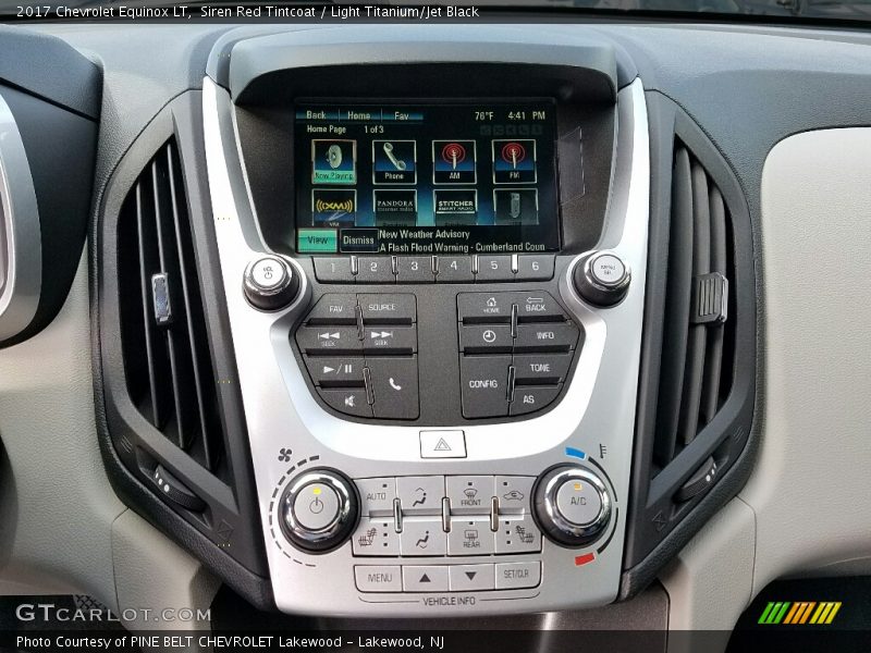 Siren Red Tintcoat / Light Titanium/Jet Black 2017 Chevrolet Equinox LT
