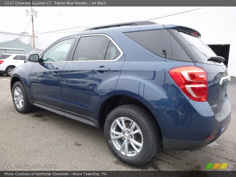 Patriot Blue Metallic / Jet Black 2017 Chevrolet Equinox LT