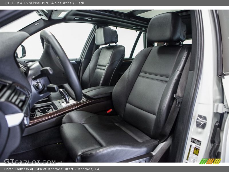 Alpine White / Black 2013 BMW X5 xDrive 35d