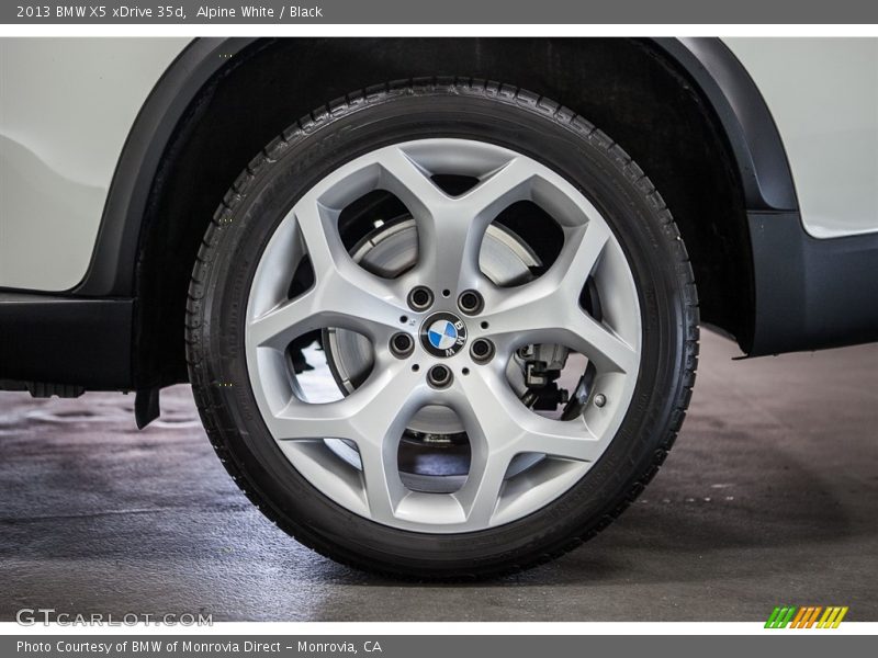 Alpine White / Black 2013 BMW X5 xDrive 35d