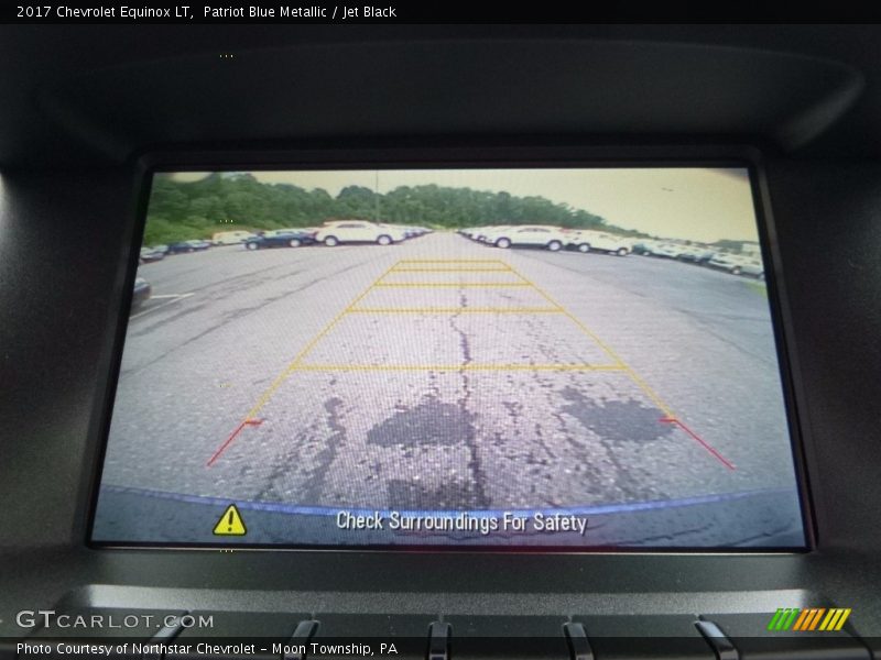 Patriot Blue Metallic / Jet Black 2017 Chevrolet Equinox LT