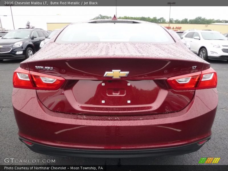 Butte Red Metallic / Jet Black 2016 Chevrolet Malibu LT