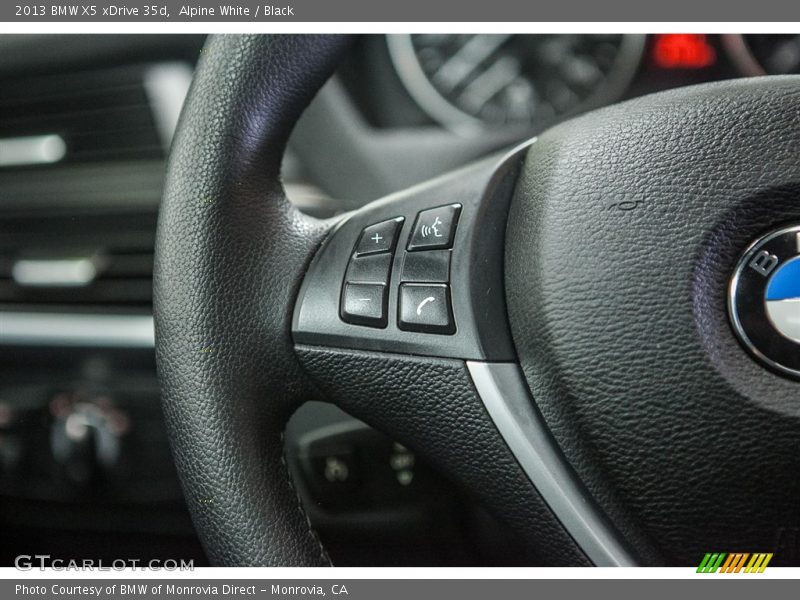 Alpine White / Black 2013 BMW X5 xDrive 35d