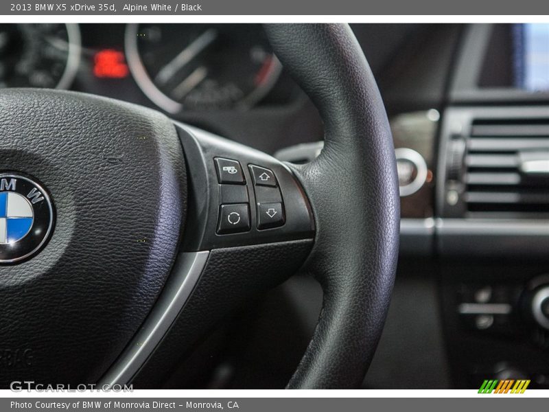 Alpine White / Black 2013 BMW X5 xDrive 35d
