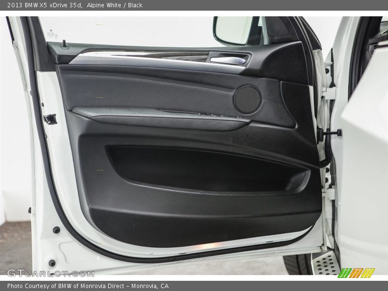 Alpine White / Black 2013 BMW X5 xDrive 35d