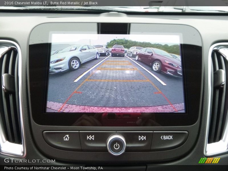 Butte Red Metallic / Jet Black 2016 Chevrolet Malibu LT